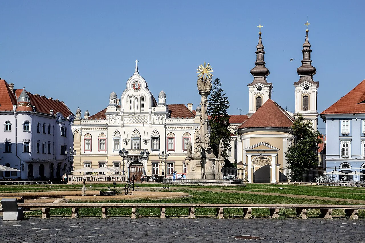 Union Square, Timișoara, Banat, Romania