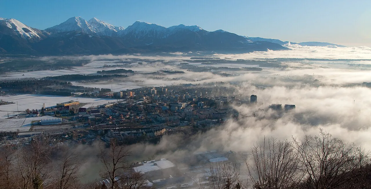 Street in Slovenia, Slovenia