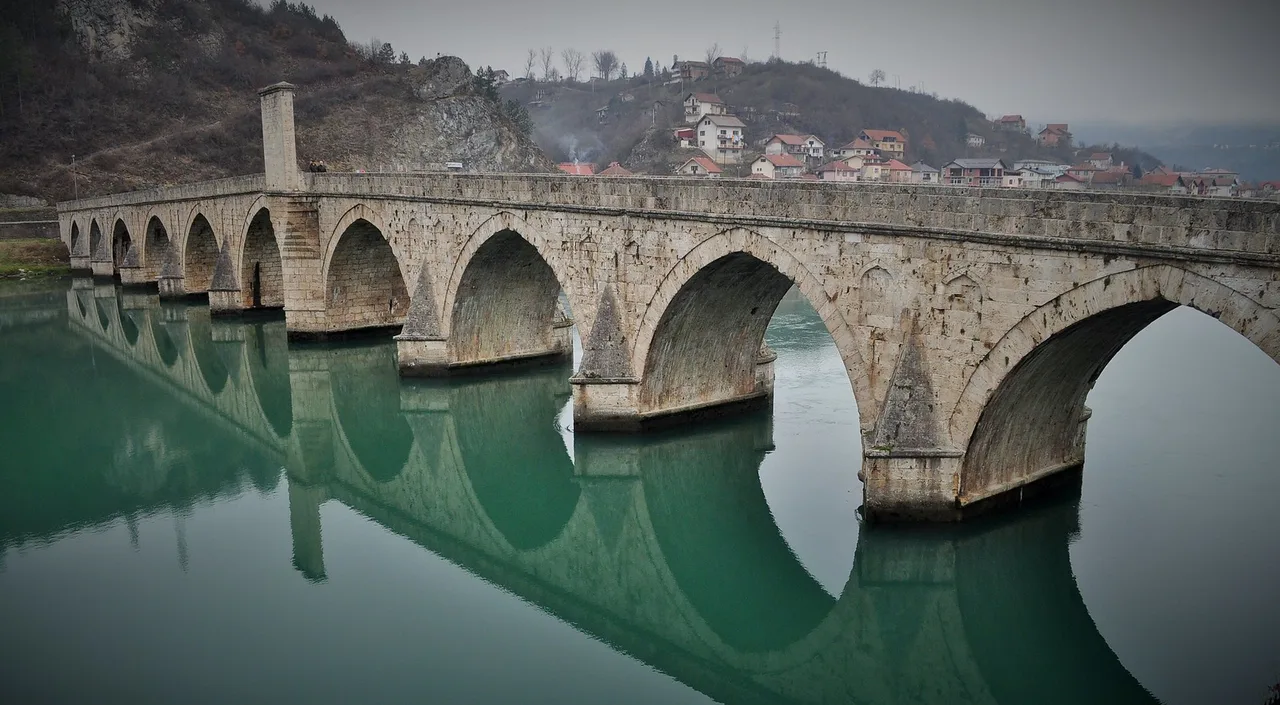 Bridge at Višegrad, Bosnia and Herzegovina