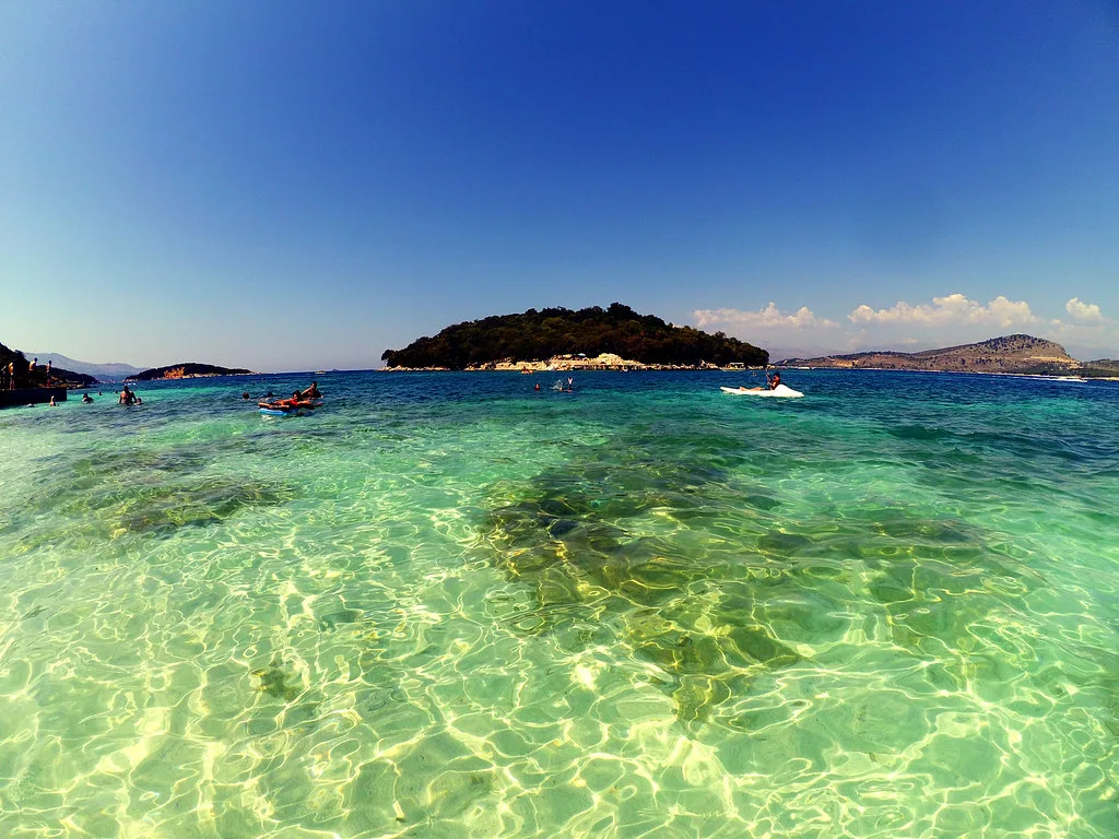 Ksamil: Wyspy, Albania