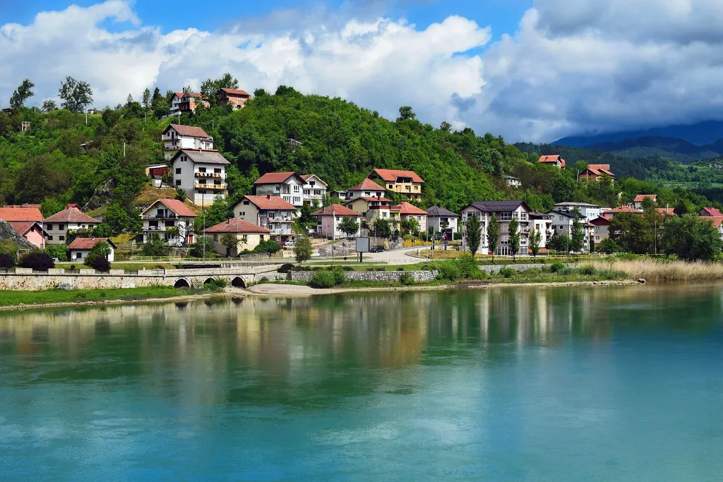 Bosnia and Herzegovina Colour Palette: Drina River Reflections