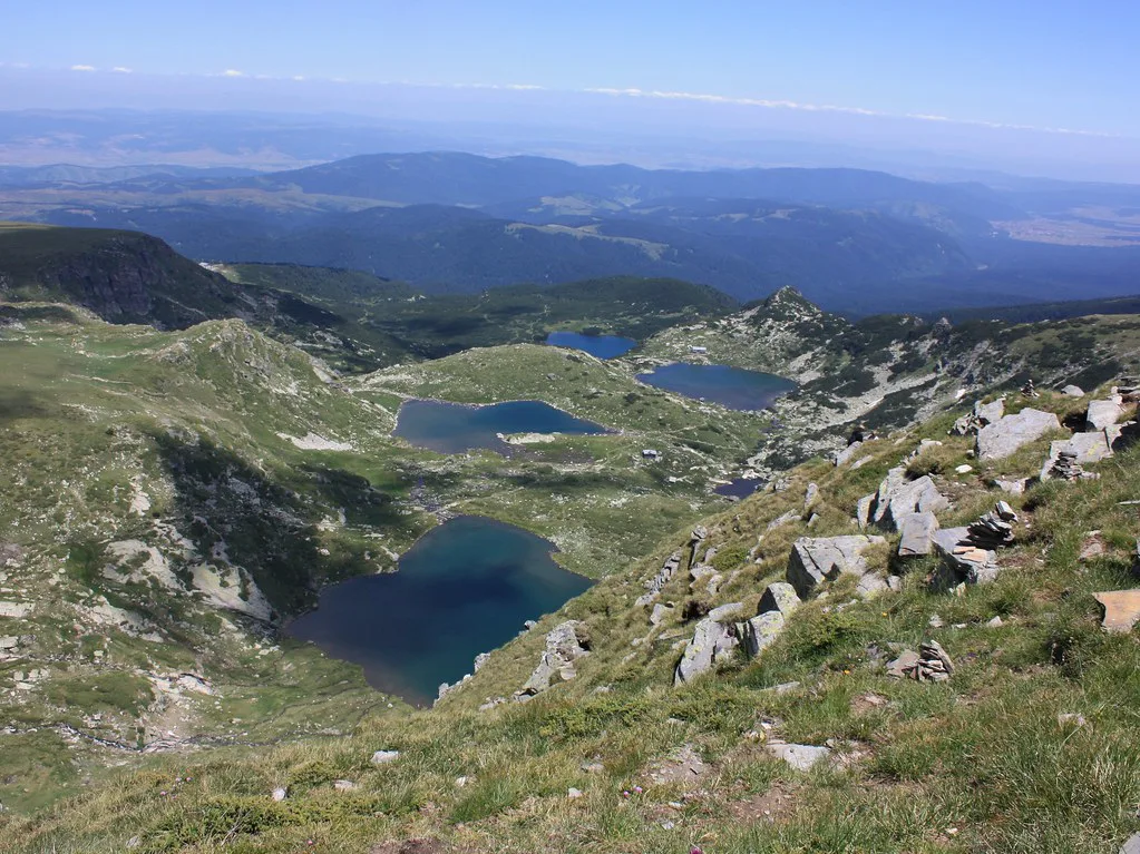 4 out of 7 Rila lakes, Bulgaria