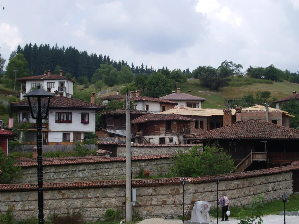 One edge of Koprivshtitsa, Bulgaria