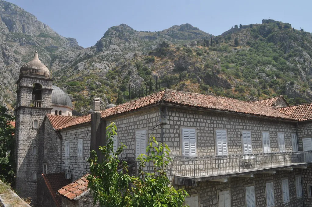 From the city walls, Kotor