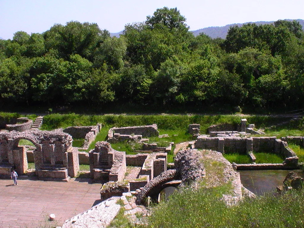 Butrint ruinas, Albania