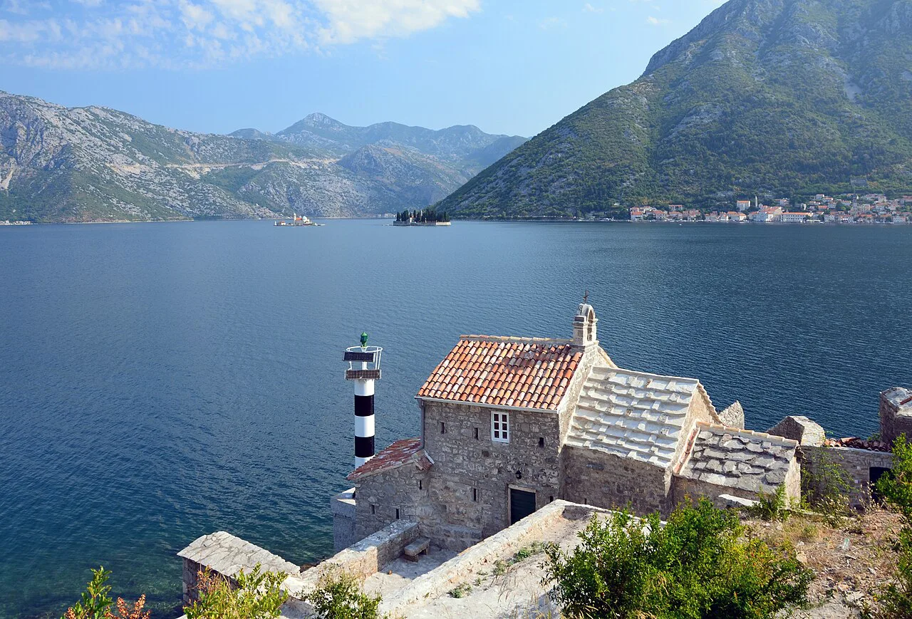 Bay of Kotor from Lepetani's road