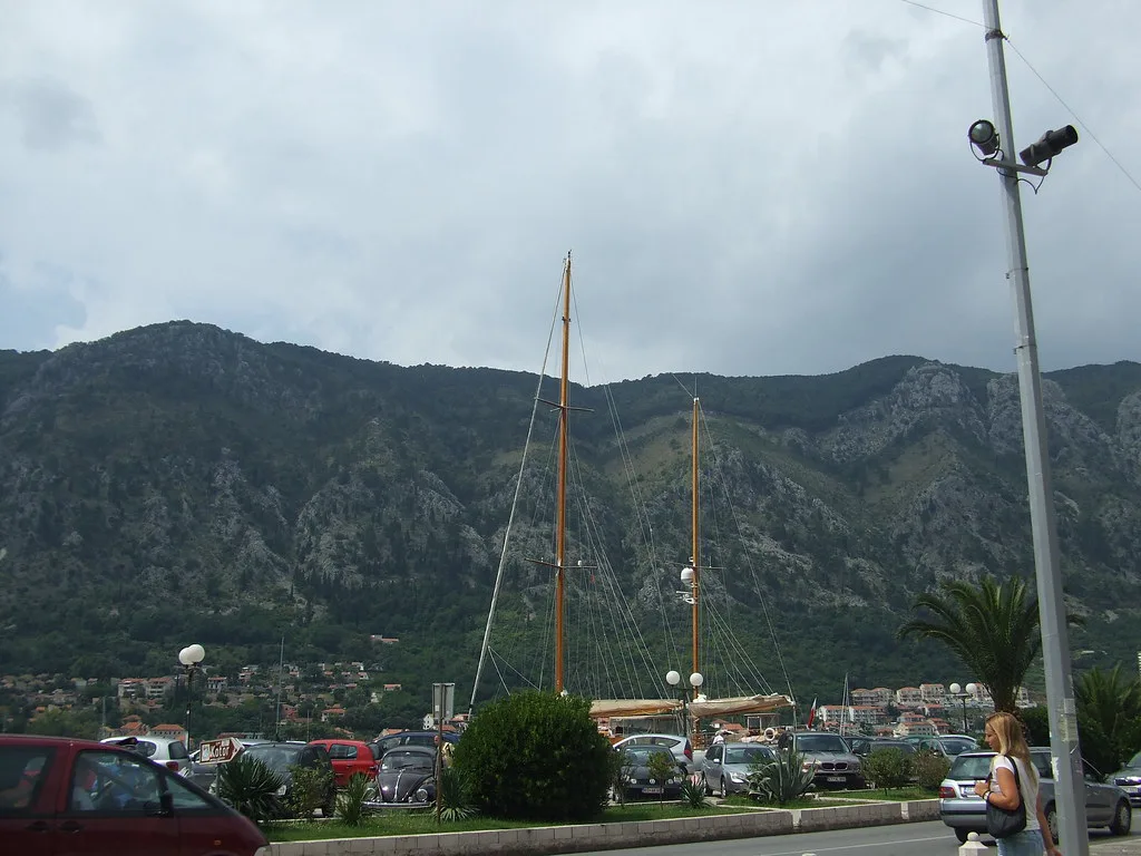 Boats in Kotor Harbour