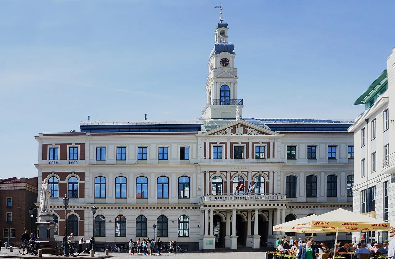 Old Riga Vecrīga Town Hall, Latvia