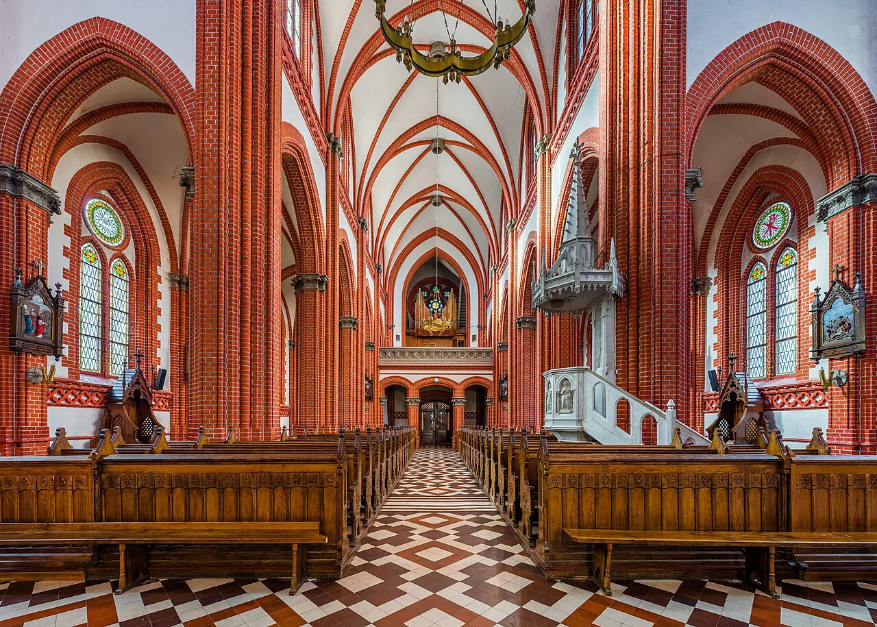 Church of Saint Marie Interior 3, Palanga, Lithuania - Diliff