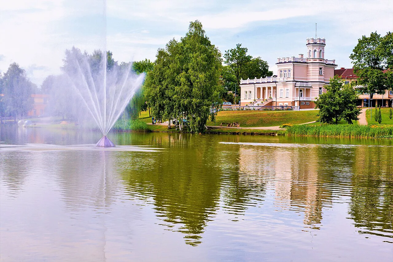 Druskininkai fountain, Lithuania