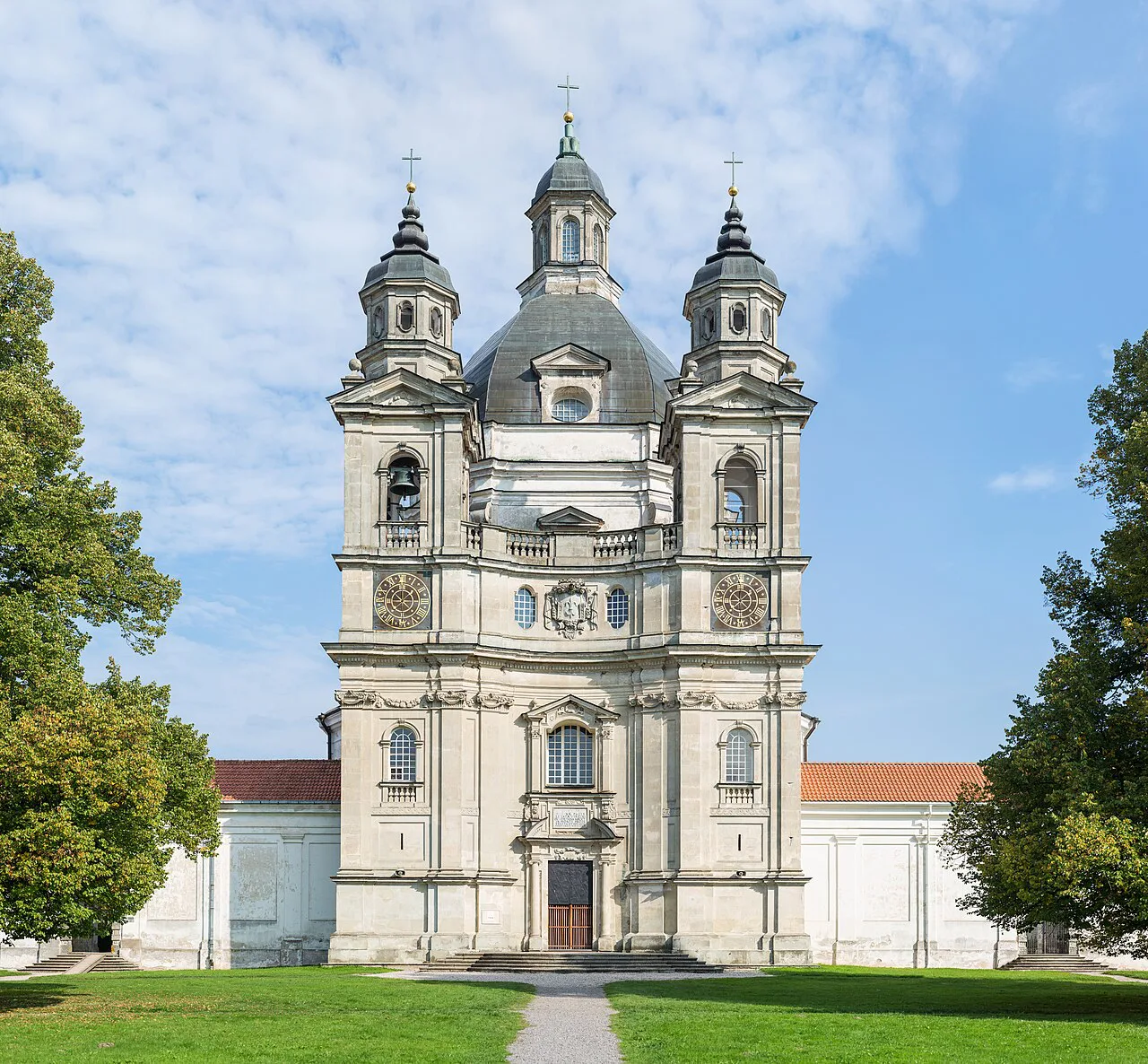 Pažaislis Monastery exterior, Kaunas, Lithuania - Diliff