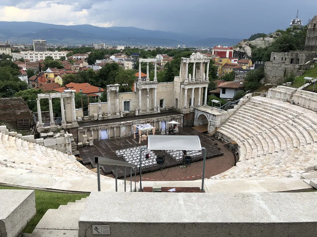 Plovdiv Roman theatre, Bulgaria