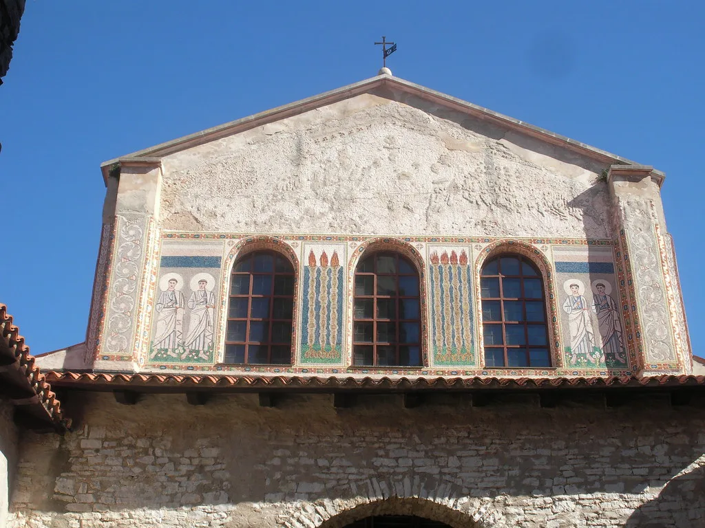 Euphrasian basilica facade, Poreč