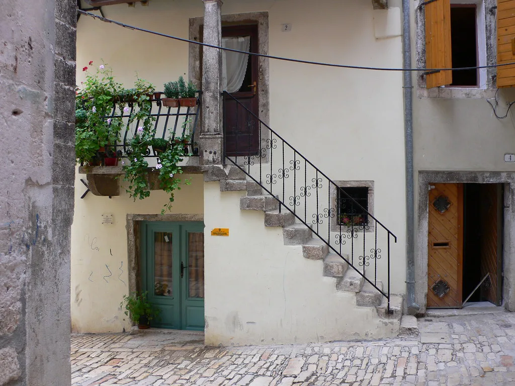 Old town in Rovinj, Istria