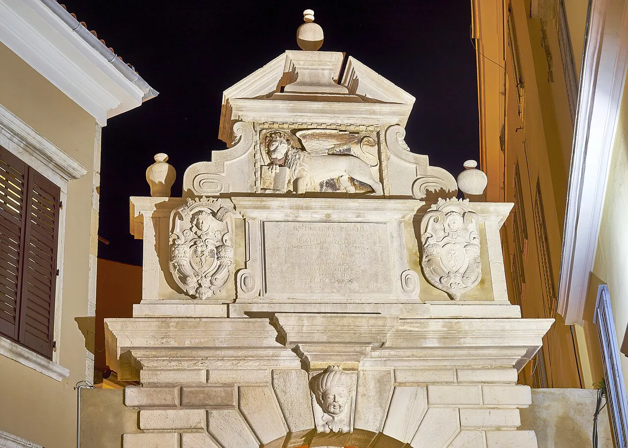 Croatia Rovinj Balbi's Arch