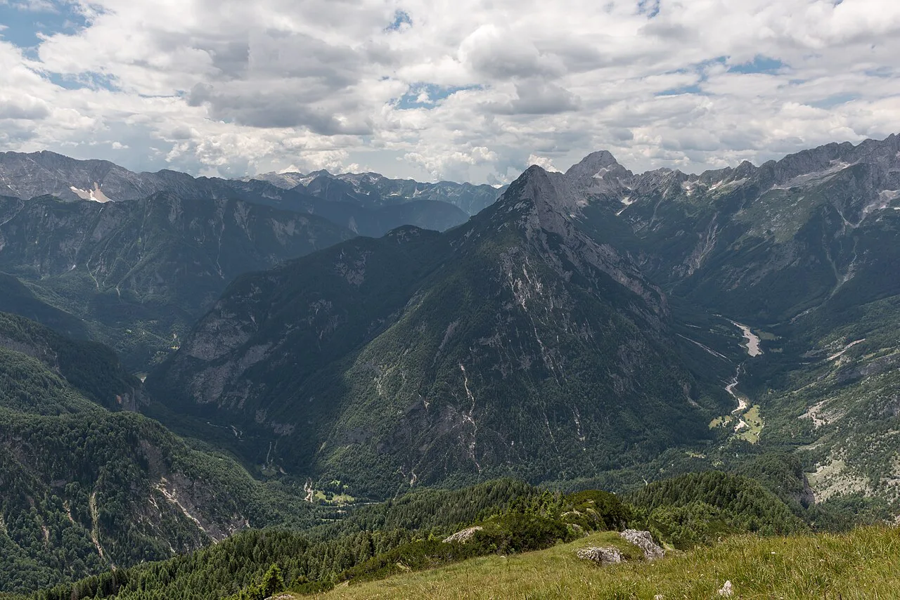 Bovec Bavški Grintavec Obere Soča, Slovenia