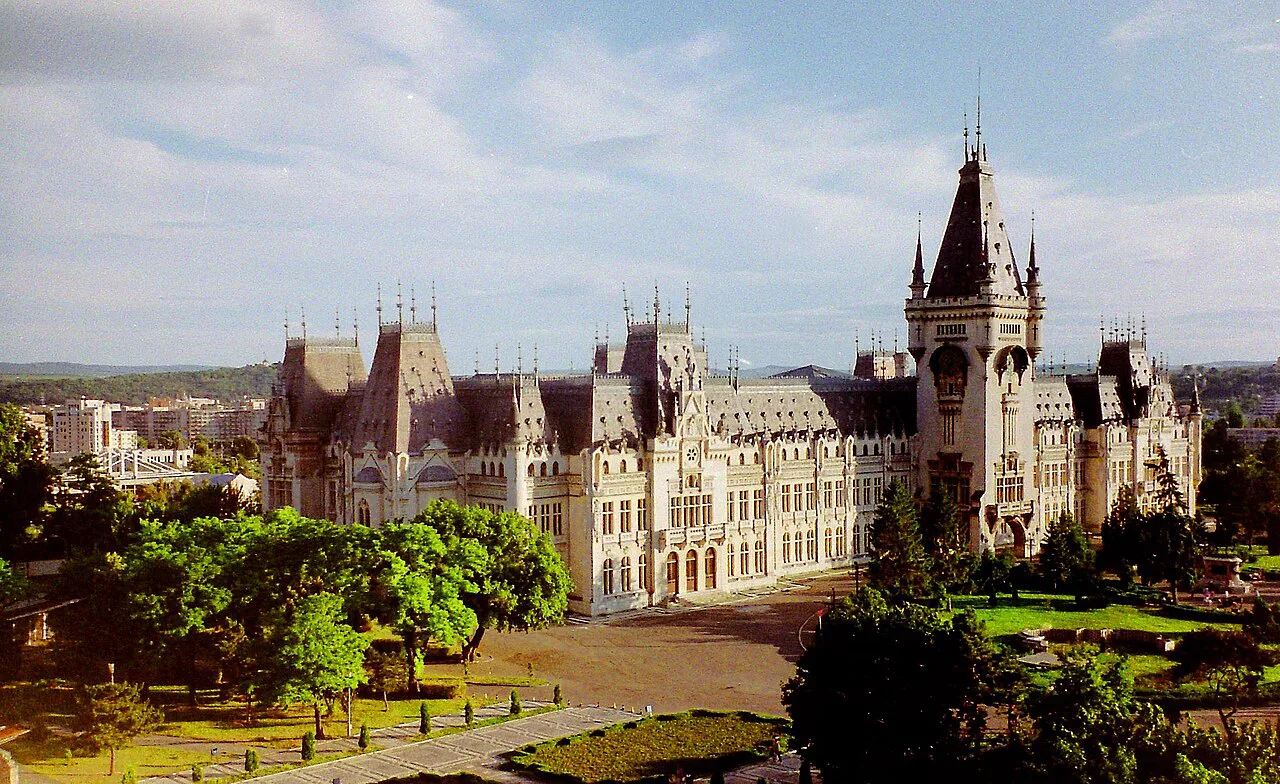 Piața Palat, Iași, Roumanie, Romania