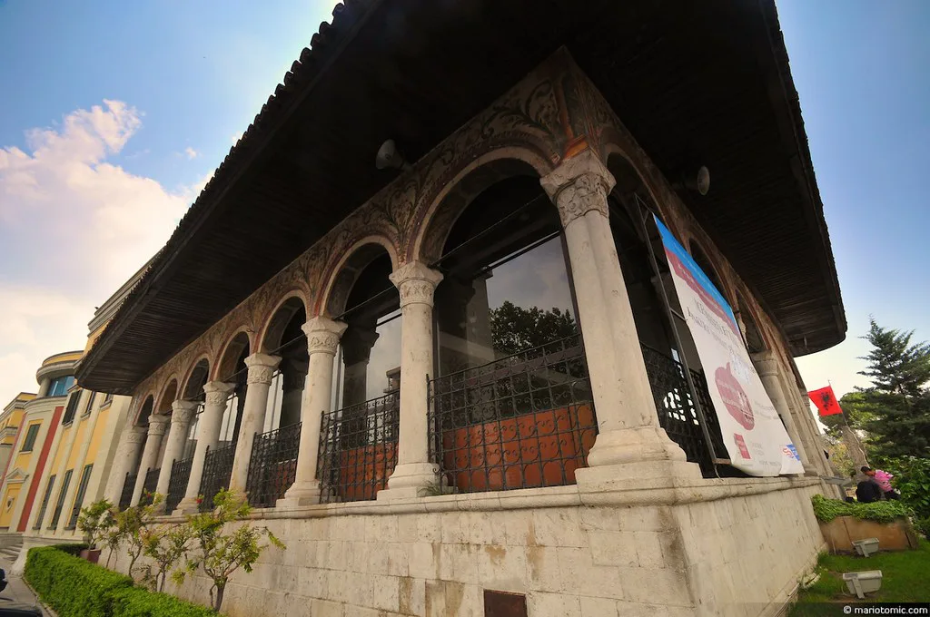Et'hem Bey Mosque exterior, Tirana